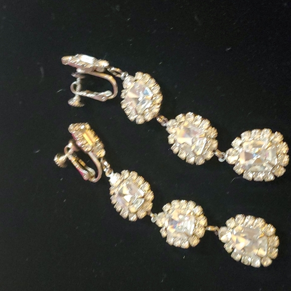 Signed With Pat # 475 Vintage Earrings - Picture 3 of 5